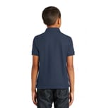 Port Authority Y100 River Blue Navy back