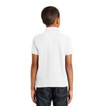 Port Authority Y100 White back