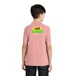 Port Authority Y500 Light Pink back
