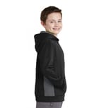 Sport-Tek YST235 Black/ Dark Smoke Grey right