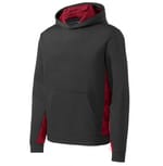 Black/ Deep Red