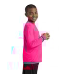 Sport-Tek YST350LS Neon Pink right