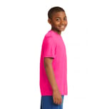 Sport-Tek YST350 Neon Pink right