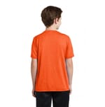 Sport-Tek YST360 Deep Orange Heather back