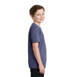 Sport-Tek YST360 True Navy Heather right
