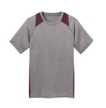 Vintage Heather/ Maroon