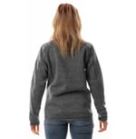 Burnside B5901 HEATHER CHARCOAL back