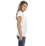 Gildan G640L White right