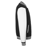 Just Hoods By AWDis JHA043 JET BLACK/ WHITE right