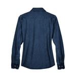 Harriton M550W Dark Denim back