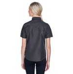 Harriton M580W Dark Charcoal back