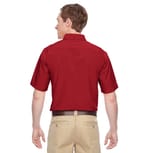 Harriton M610S Parrot Red back