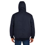 Harriton M722 DARK NAVY back