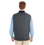 Harriton M776 Blk Dk Chrcoal back