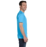 Hanes 5180 Aquatic Blue right