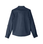 Harriton M580LW Navy back