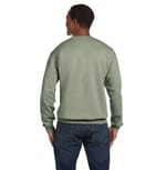 Hanes P1607 Stonewash Green back