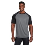 DK GRY HTH/ BLK