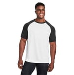 WHITE/ BLK HTHR