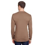 Hanes W120 Army Brown back