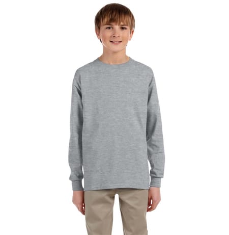 Youth 5.6 oz. DRI-POWER ACTIVE Long-Sleeve T-Shirt